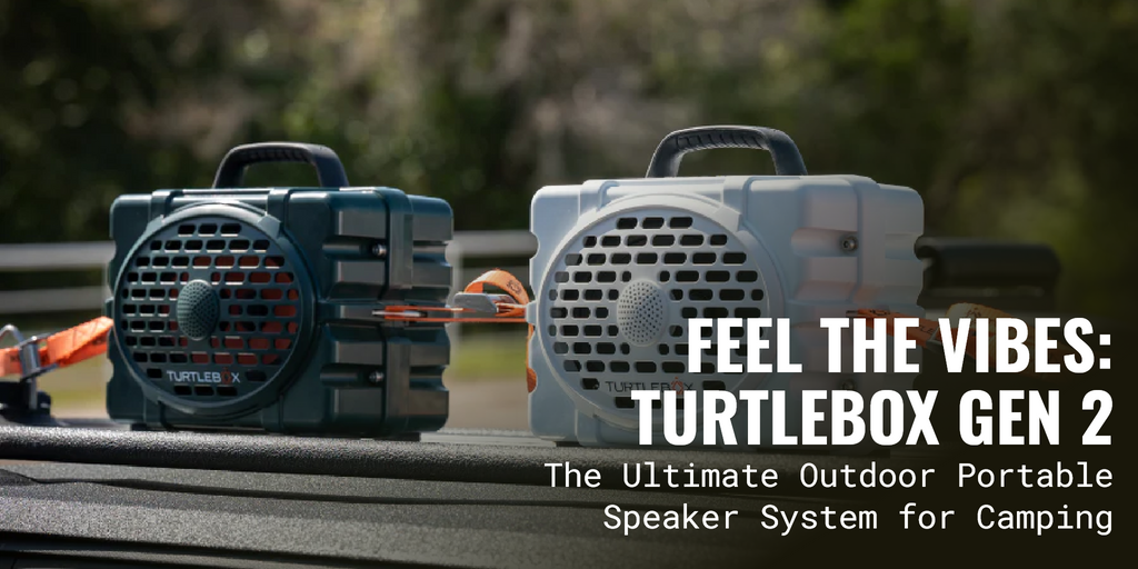 Feel the Vibes: Turtlebox Gen 2 - The Ultimate Outdoor Portable Speaker System for Camping