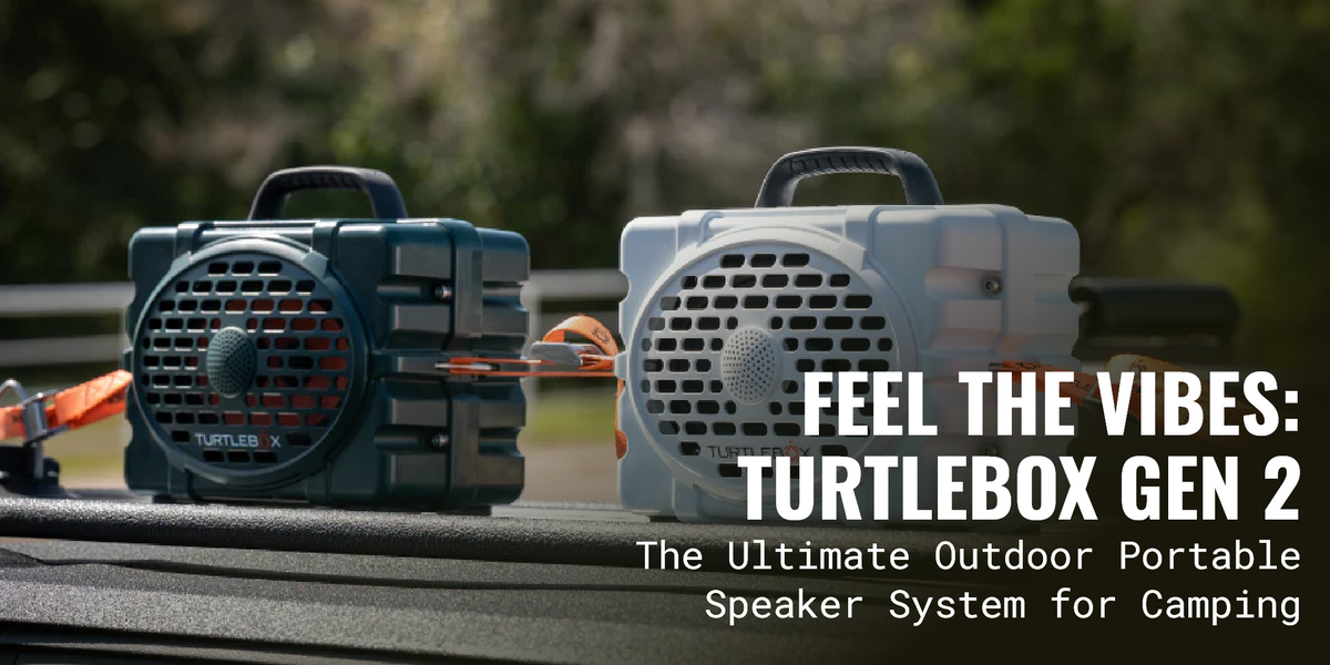 Feel the Vibes: Turtlebox Gen 2 - The Ultimate Outdoor Portable Speake