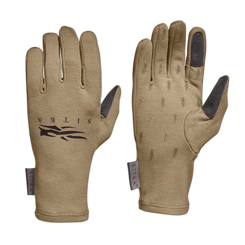 Bow hunting gloves with release hole shop
